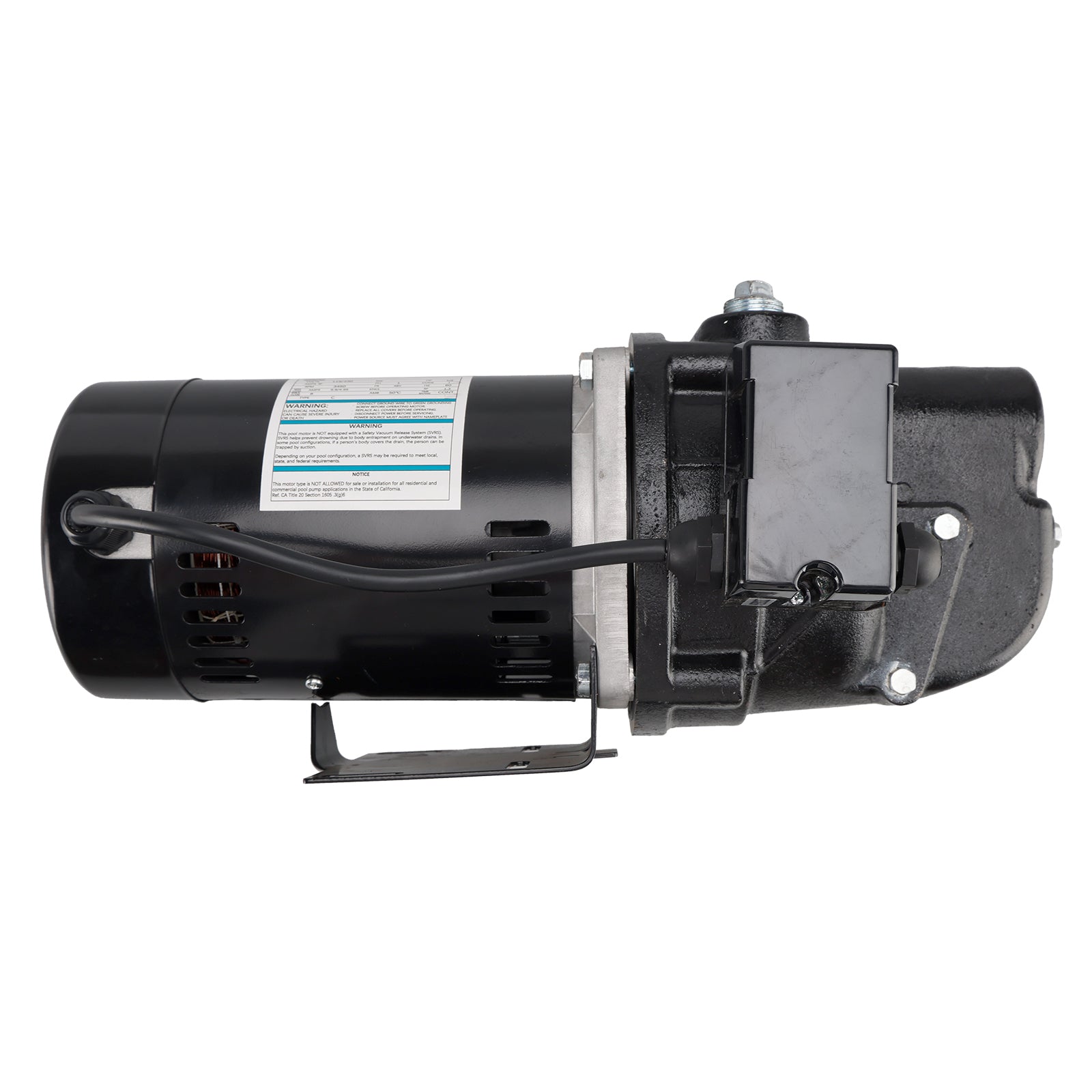 SWS50 1/2 HP Cast Iron Shallow WelJet Pump use in
wells up to 25 ft deep