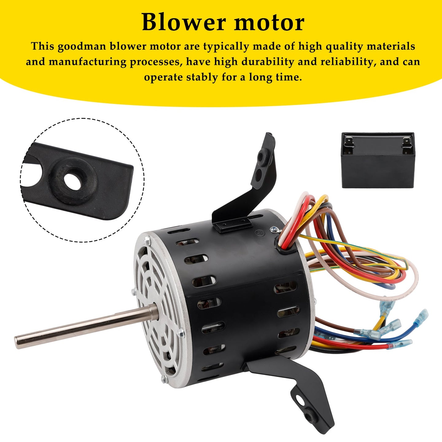 0131F00042SP Blower Motor 1/2HP 115V 1130RPM for Goodman Amana janitrol Units