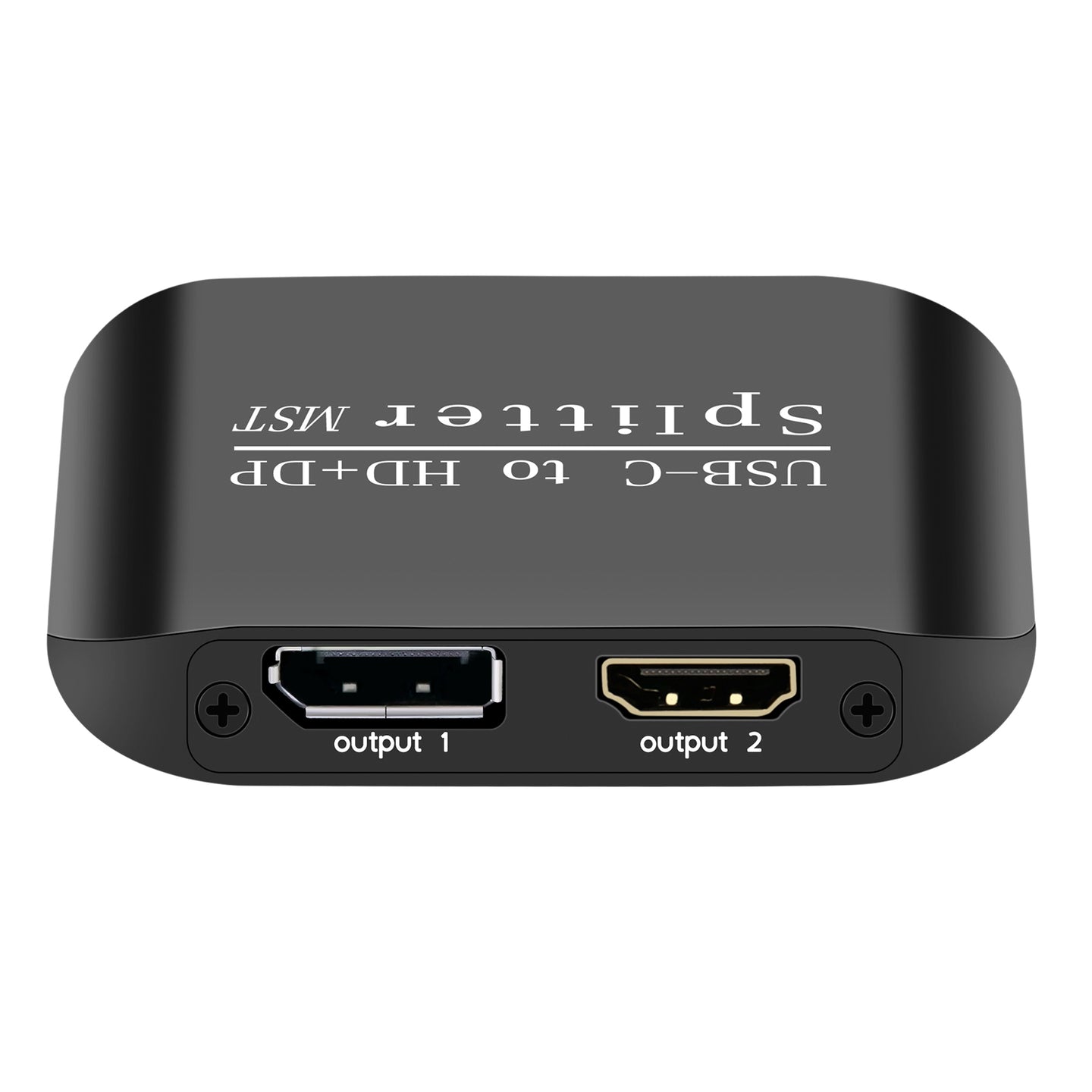 Type-C to HDMI+DP Laptop Splitter Two-Screen Display One Input and Two Output