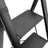 4-Step Ladder and Drying Rack Combo, Space Saving Multi-Function Shelf, 330lb Capacity Lightweight Aluminum for Apartments