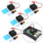 4x Squared Fan Single Fan With Heatsink Thermal adhesive For Raspberry Pi 4B/3B+