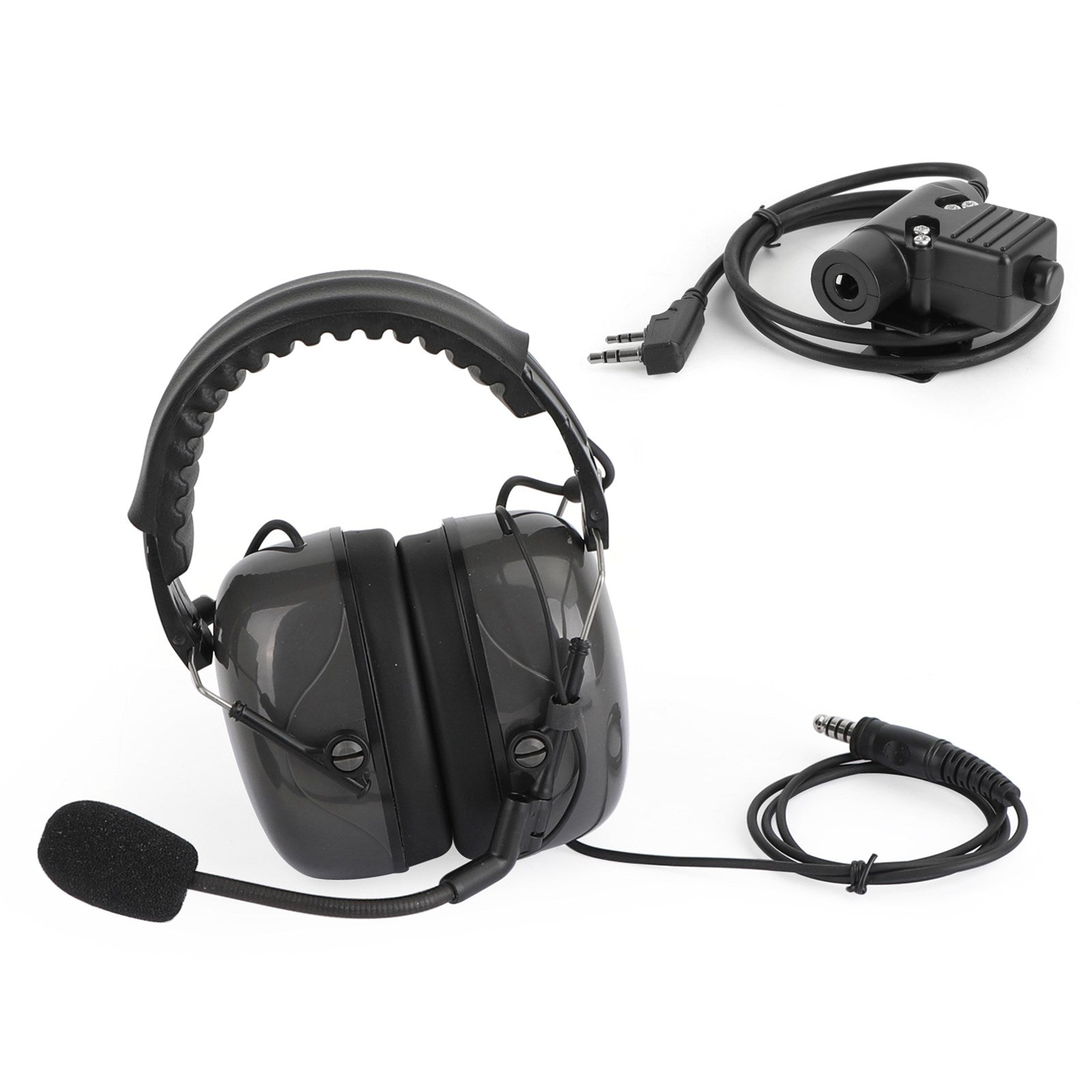 Noise Cancelling Adjustable Headset Fit for TK3107 TK3207 TK3160 BaoFeng UV5R