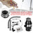 3/4 HP Continuous Feed Garbage Disposal, 2800 RPM DC Motor with Wireless Switch for Kitchen Sink Waste