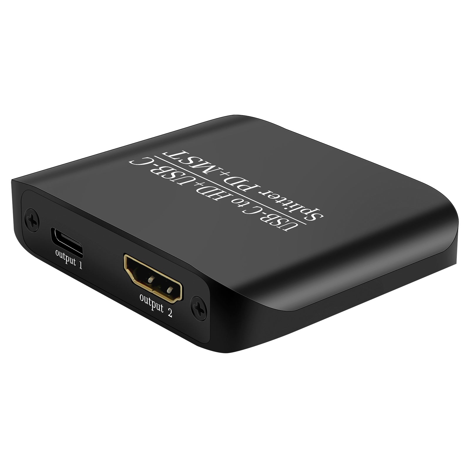 4K60TYPE-C to HDMI+TYPE-C Adapter Support Different Same Display Splitter MST/PD