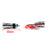 4 Pcs Copper Speaker Binding Post Spring Loaded Subwoofer Basket Terminal