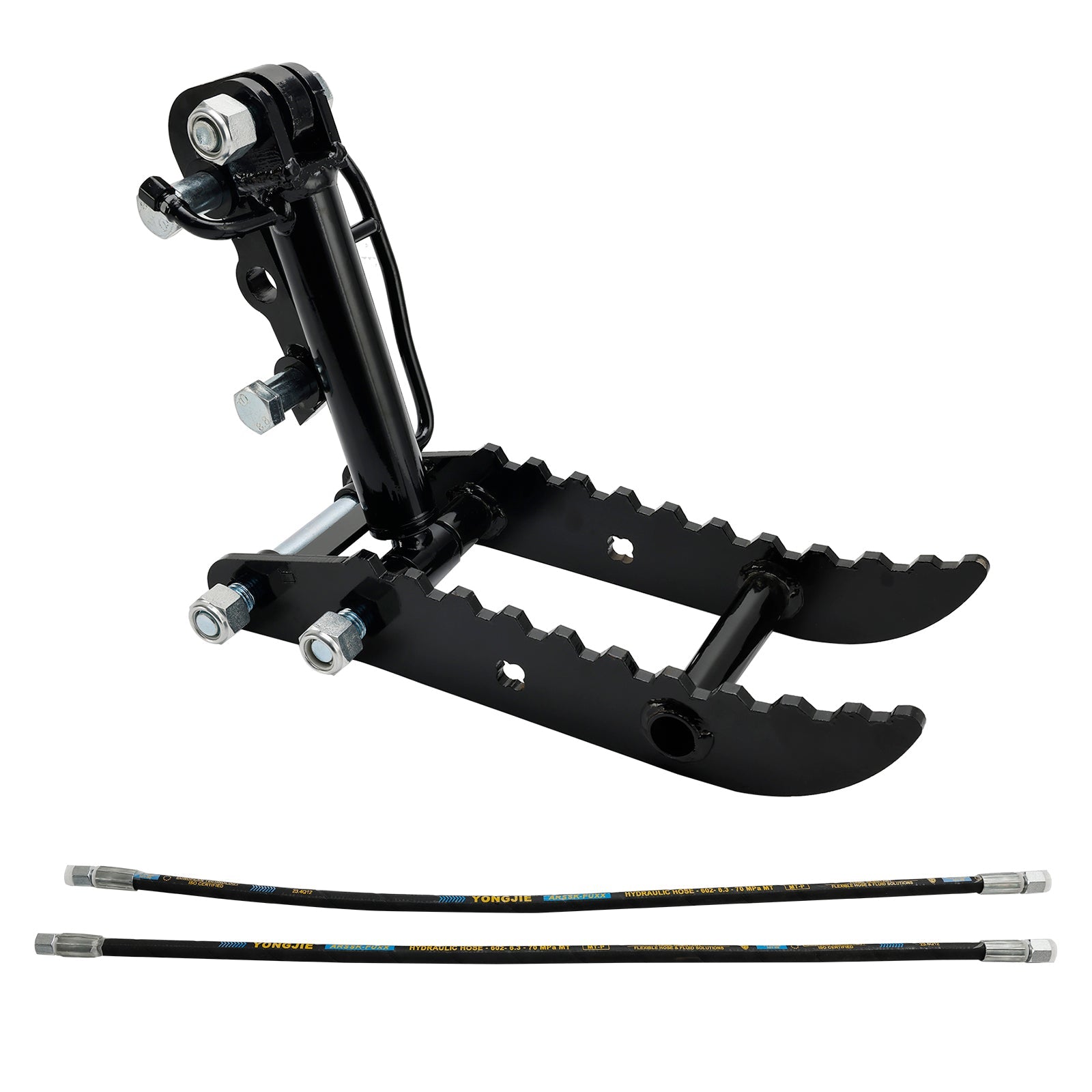 Hydraulic Thumb Attachment for Mini Excavators – Digger Track Crawler Grapple Clip