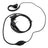 K-030-626 Earhook Headset For TK-208 TK-220 TH-D7 TH-F6 RPU416A KG-UVD1 TG-K4AT
