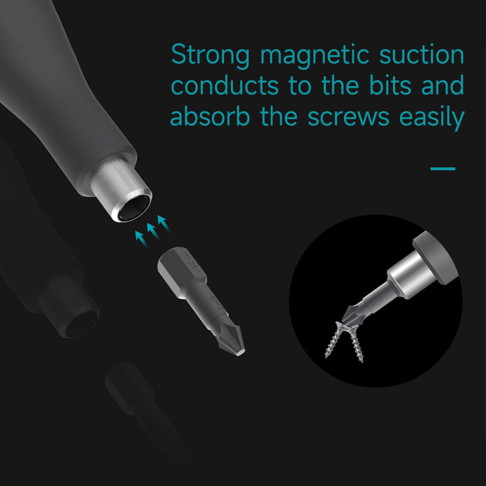 41-in-1 Mini Ratchet Screwdriver Set, Alloy Steel & PC for Electronics & Home Fix