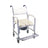 3-in-1 Shower Toilet Wheelchair ¨C Adjustable Commode Chair for Elderly or Patients