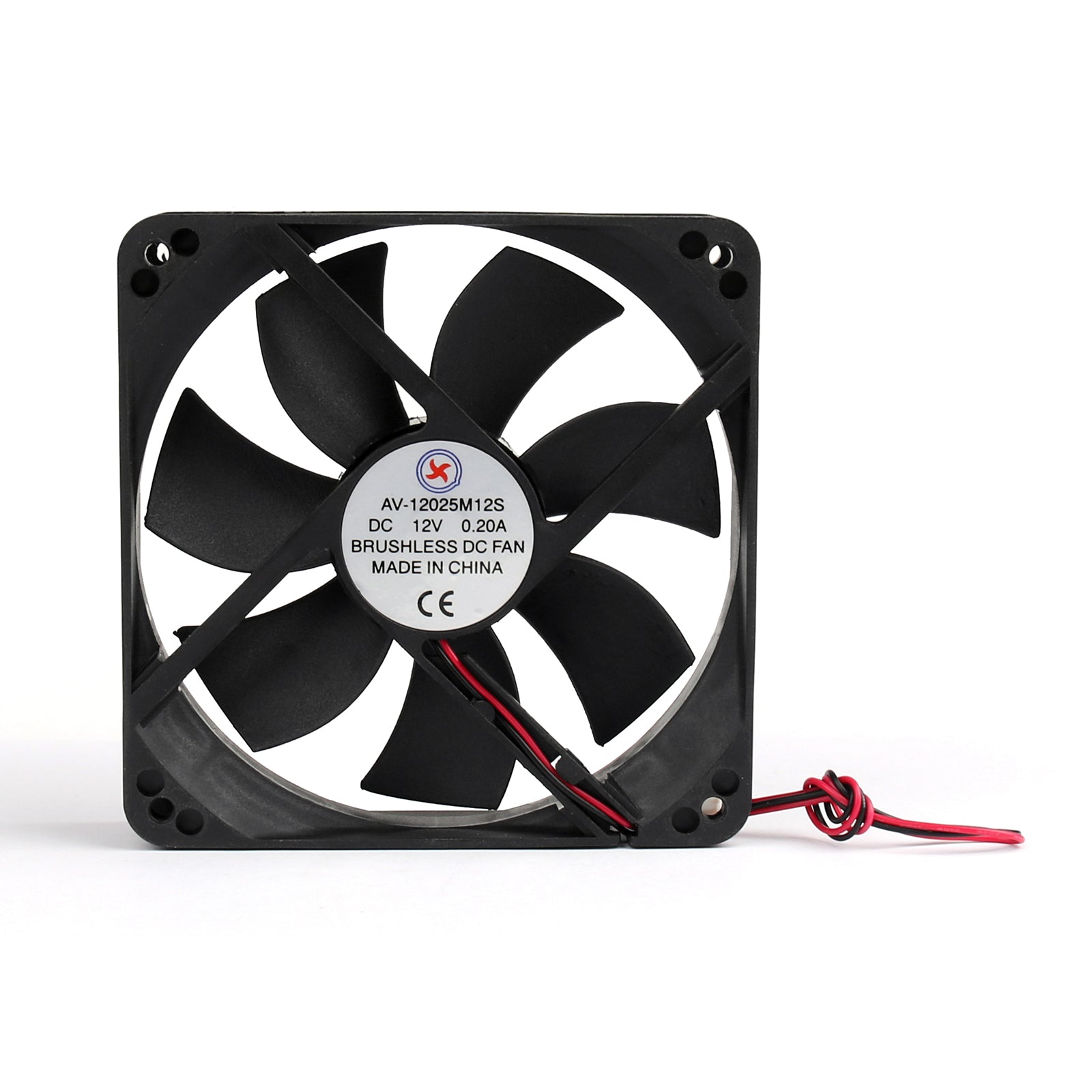 10PCS DC Brushless Cooling PC Computer Fan 12V 12025s 120x120x25mm 0.2A 2 Pin