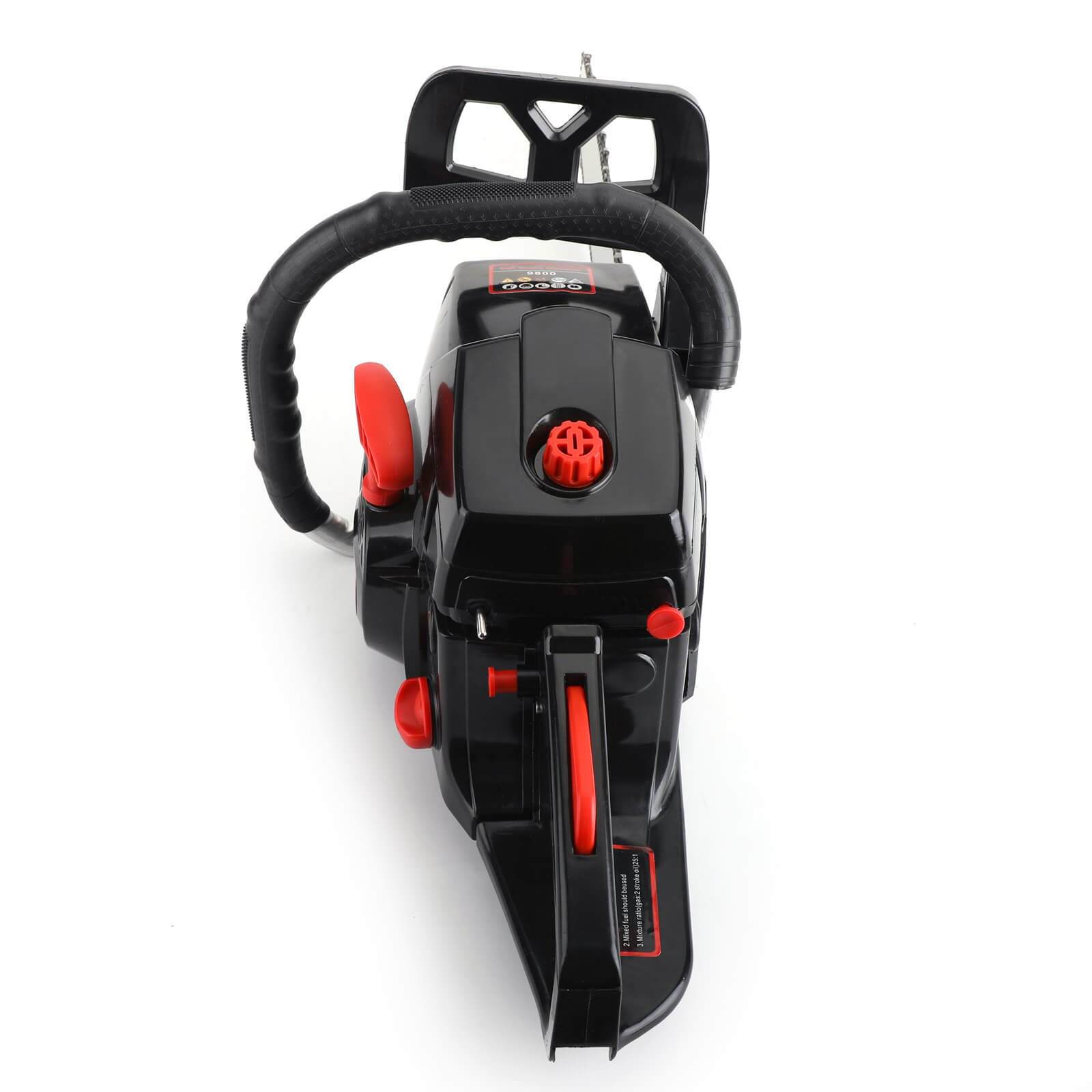 62cc Gas Chainsaw with 20-Inch Bar, 2.5kw 2-Stroke Engine for Tree Cutting & Garden Pruning