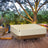 420D Waterproof Square Patio Furniture Cover – Outdoor Table & Chair Protection 249x249x71cm