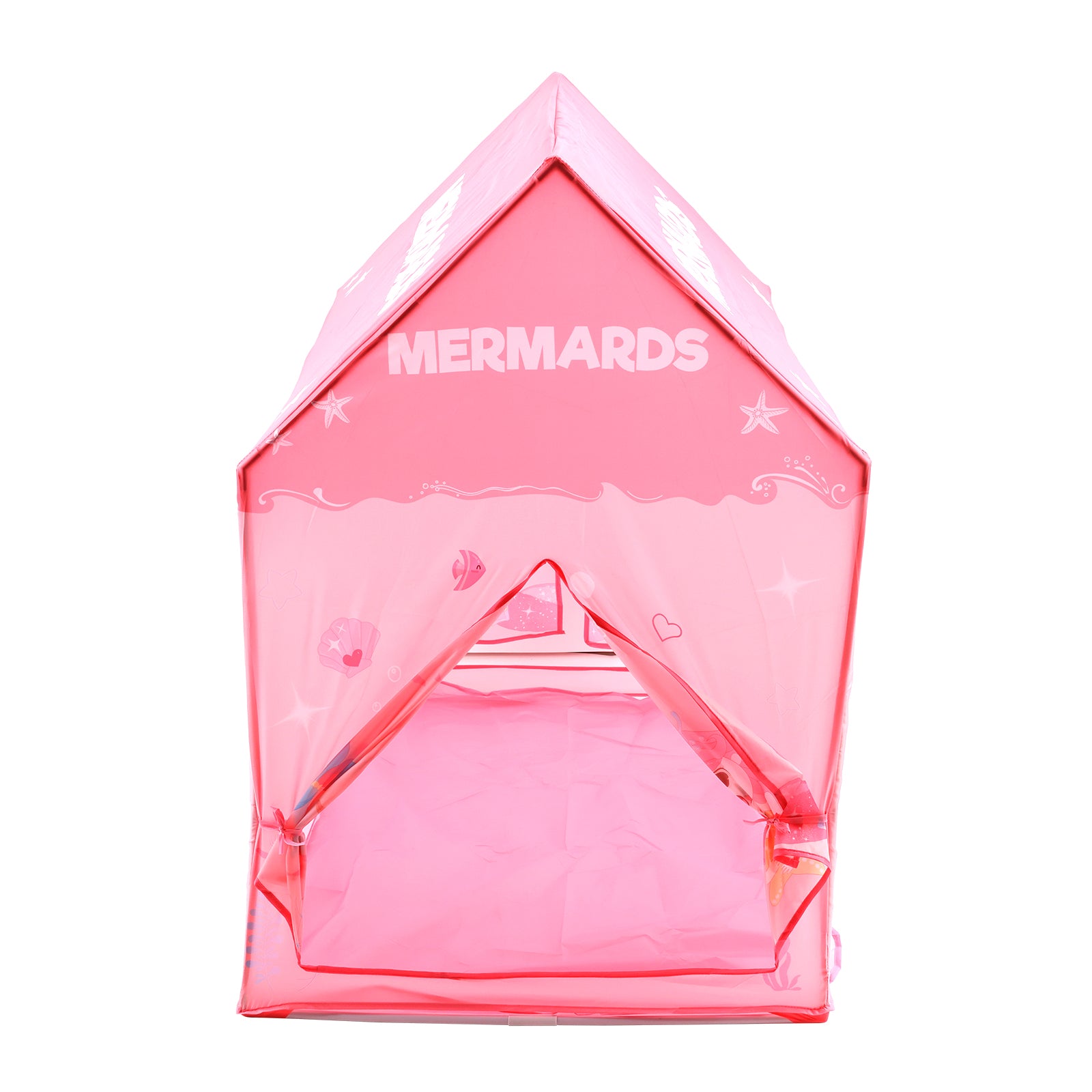 Large Pink Princess Castle Play Tent for Girls, Kids Indoor & Outdoor Playhouse