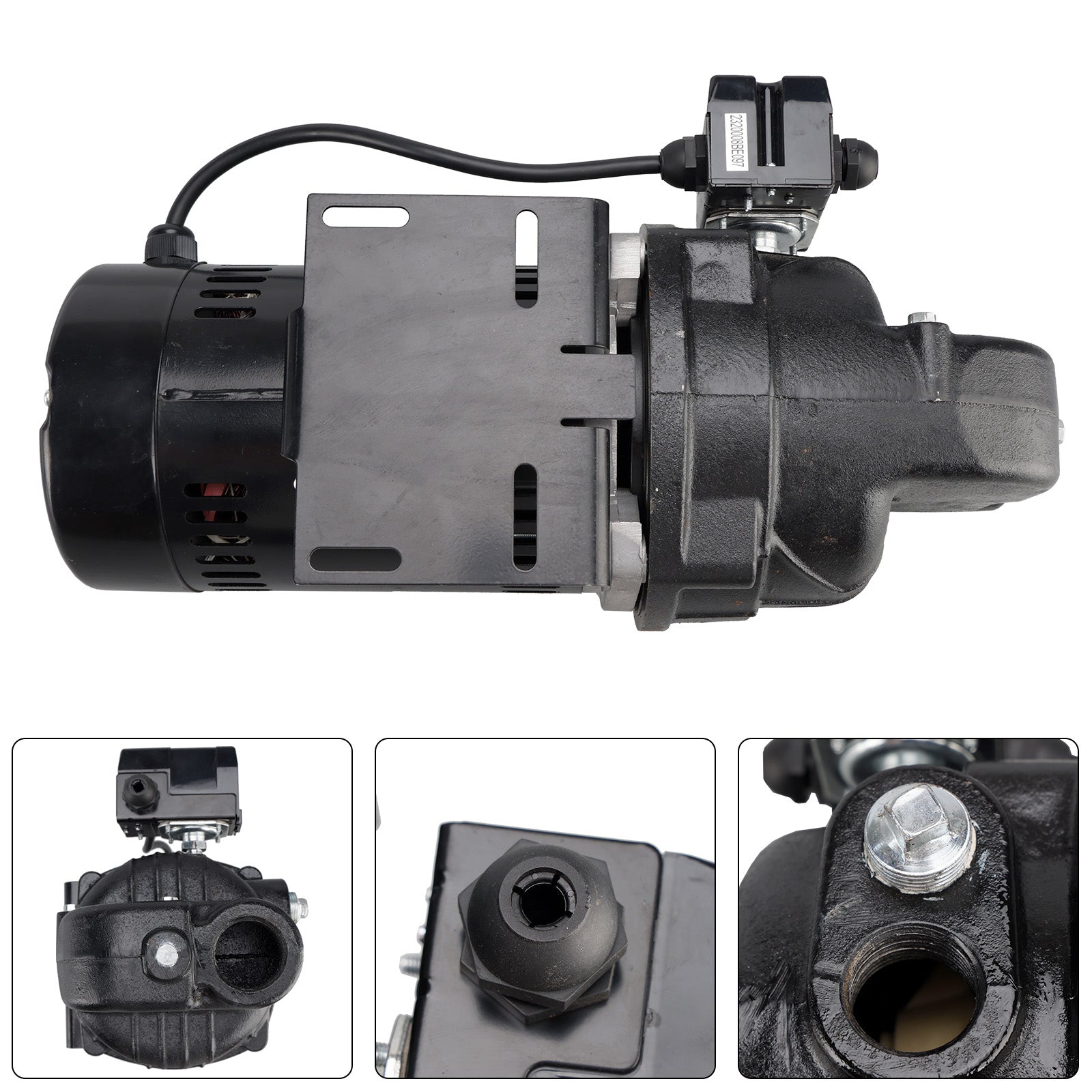 SWS50 1/2 HP Cast Iron Shallow WelJet Pump use in
wells up to 25 ft deep
