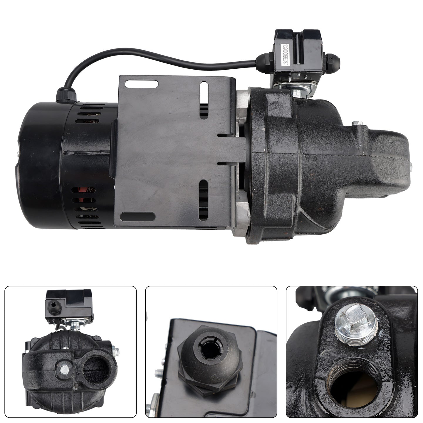 SWS50 1/2 HP Cast Iron Shallow WelJet Pump use in
wells up to 25 ft deep