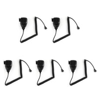 5Pcs KMC-30 6Pin Car Mic Microphone For Kenwood TK768 TK868 TK760 TK808 Radio