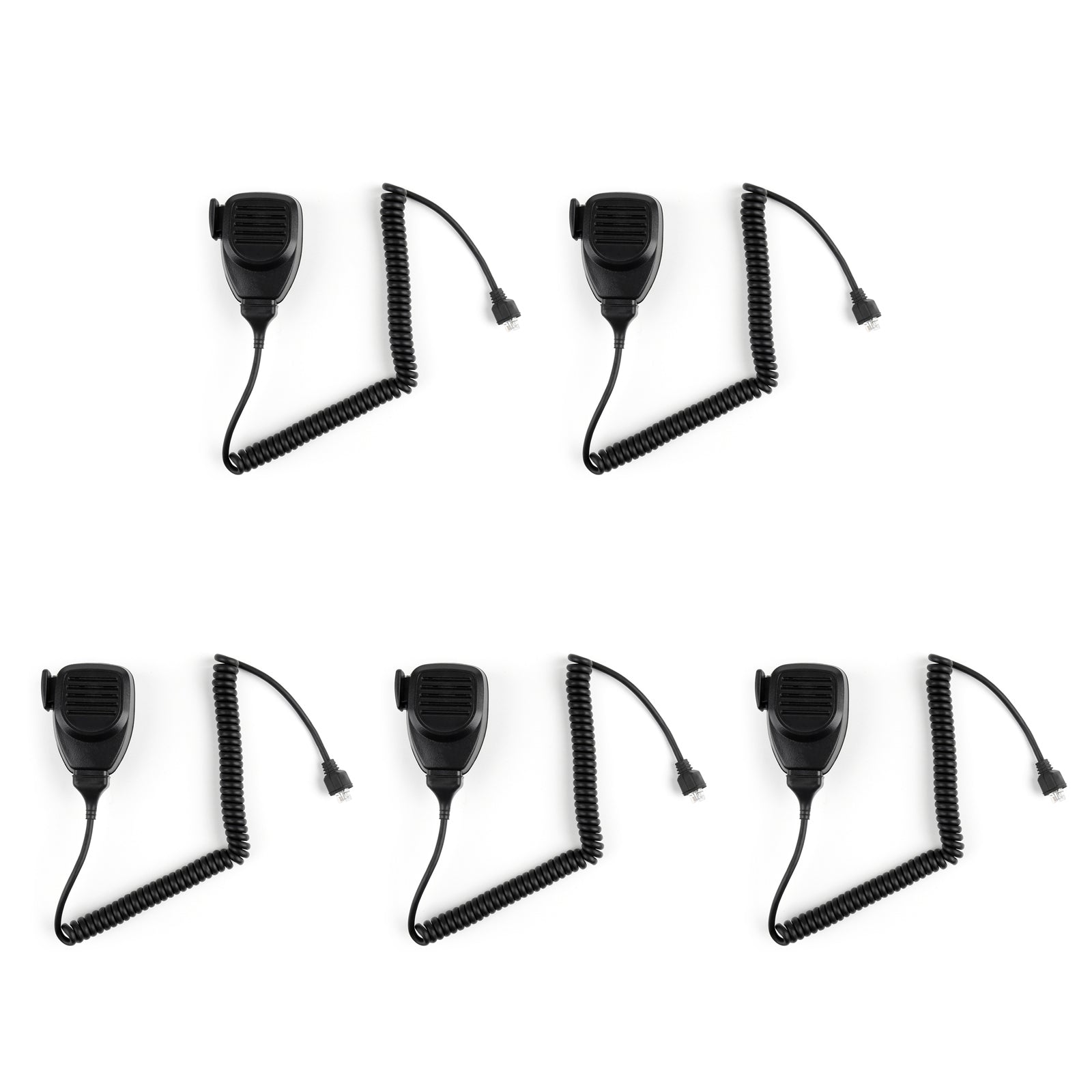 5Pcs KMC-30 6Pin Car Mic Microphone For Kenwood TK768 TK868 TK760 TK808 Radio