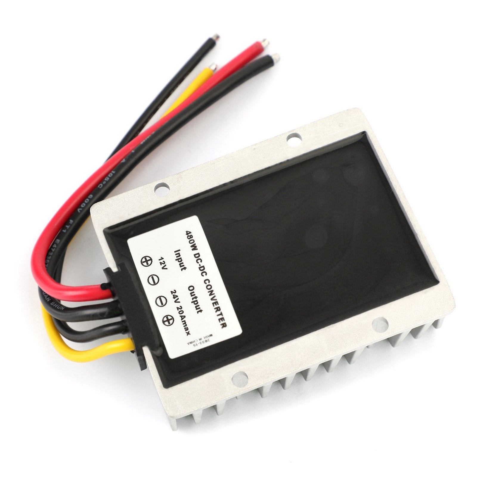 Waterproof DC-DC 12V Step Up to 24V 1-20A Car Power Supply Converter Regulator