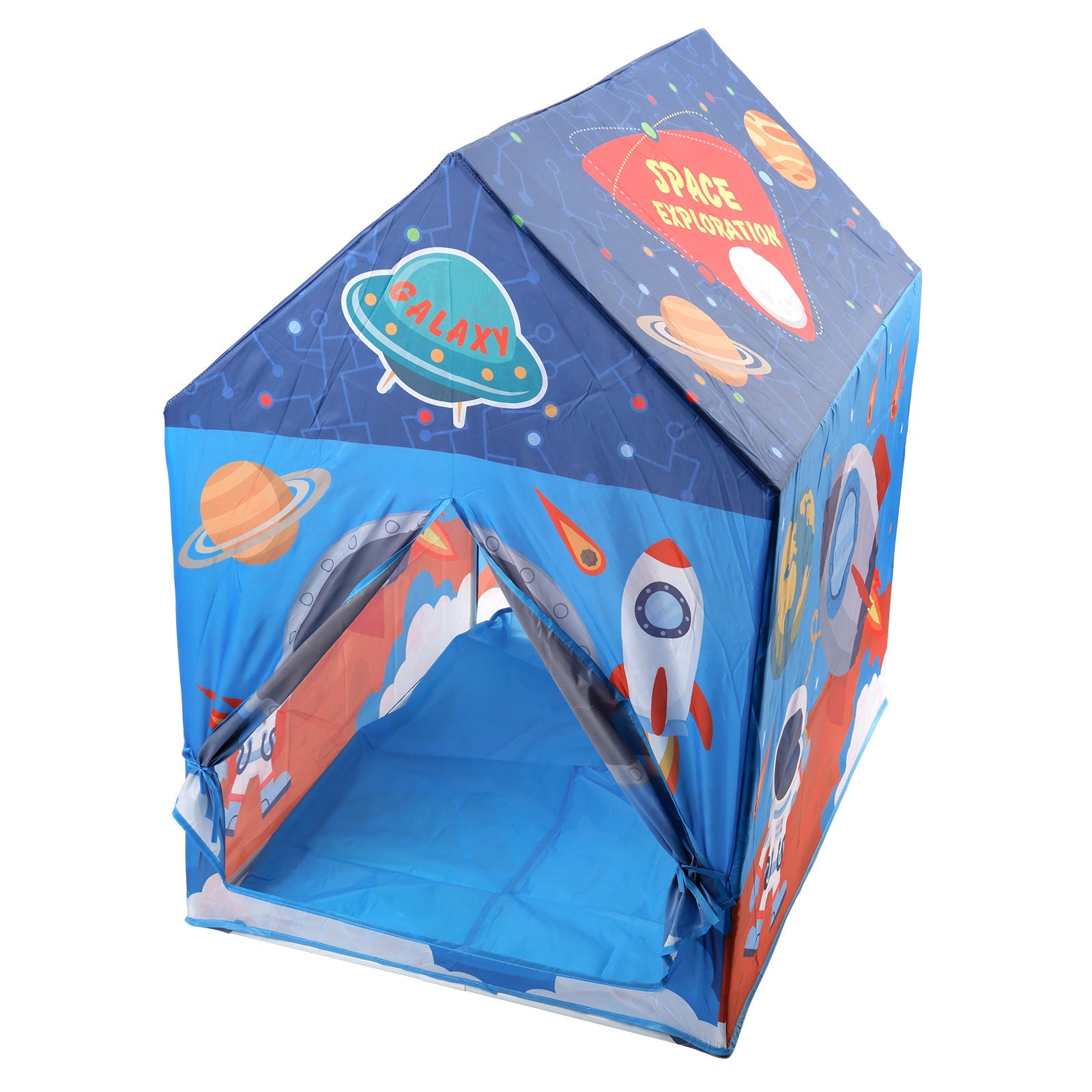 Kids Play Tent Playhouse – Large Indoor Outdoor Space-Themed Tent for Boys & Girls, Fun Children’s Toy House