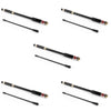5Pcs AL-800 High Gain Dual Band Extendable Antenna SMA-Male For Icom Yaesu Radio