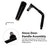 Threaded Door Handle Assembly for PelPro Stoves PP60 PP70 PP130 PP150 PPC90 TSC90 Pleasant Hearth Stoves PH35PS PH50CABPS PH50PS # SRV7093-024D Quadra-Fire Stoves Outfitter-I/II