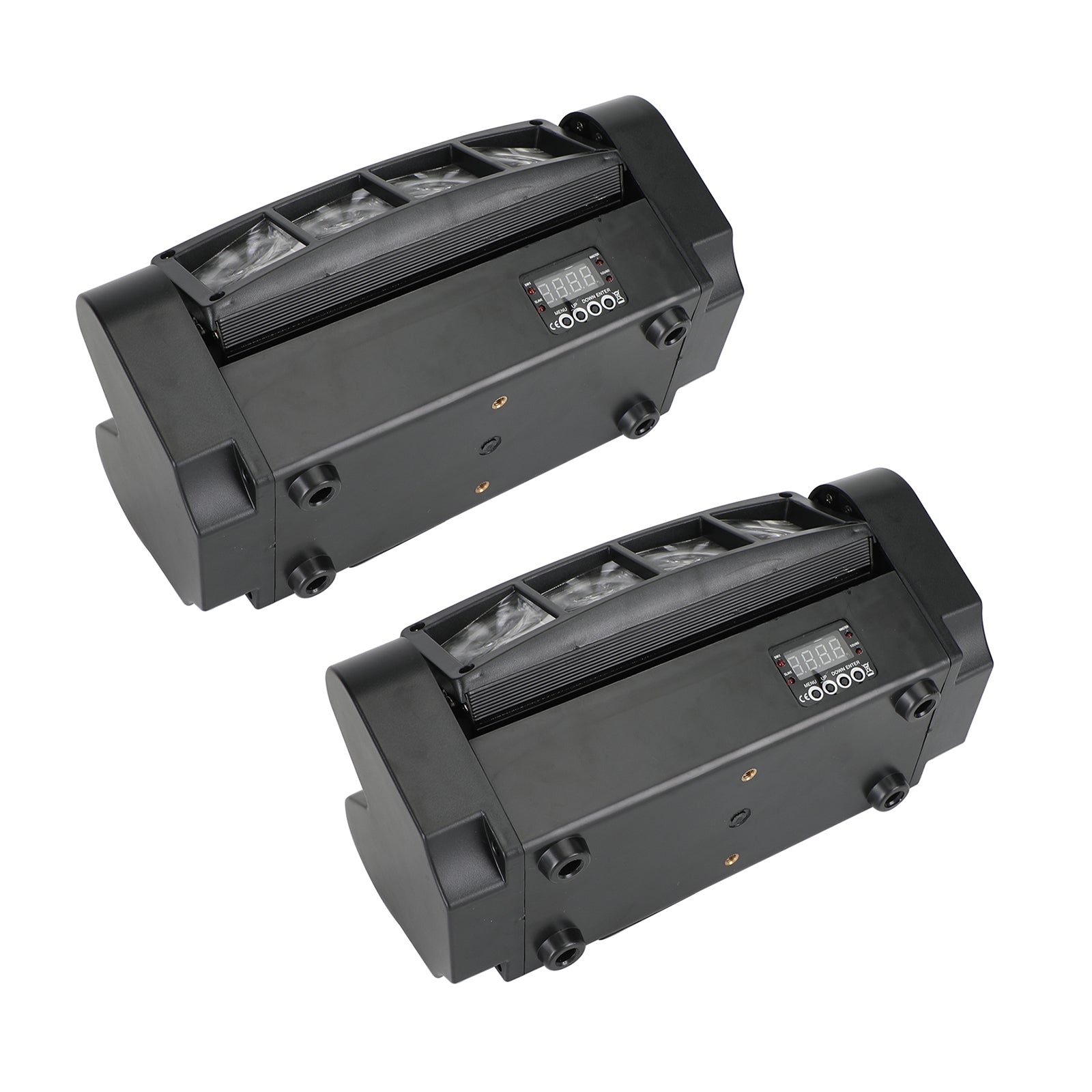 2Pcs 80W 8LED RGBW Spider Moving Head Stage Lighting Beam DMX Party DJ Lighting