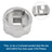 Fork Socket Tool for Fox CTD 3 pin outer piston removal-- 398-00-504