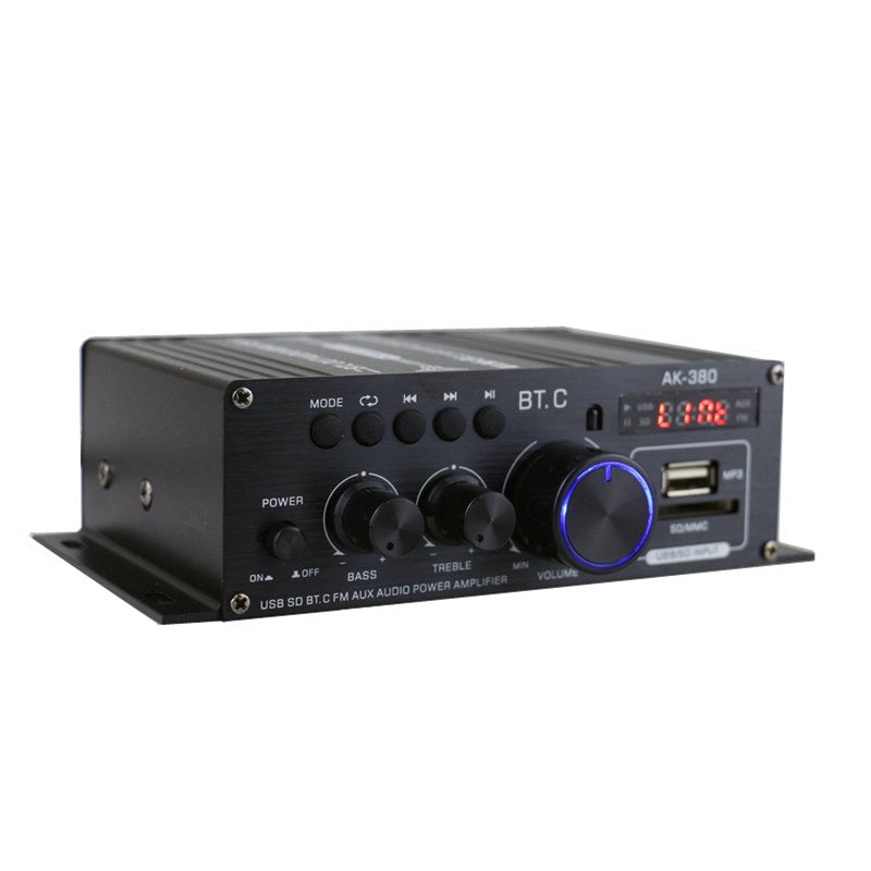 400W Bluetooth Hi-Fi Auto Stereo 12V Car MP3 Audio Amplifier Radio Booster Hi-Fi Bluetooth Car Auto Stereo 12V Car Audio Amplifier MP3 Radio 200W + 200W Bluetooth 2.0CH 400W Hi-Fi Auto Stereo 12V MP3 Car Audio Amplifier Radio Booster