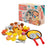 82 Pieces Birthday Cake Toy Play Food Set Plastic Kitchen Cutting Pretend Toys