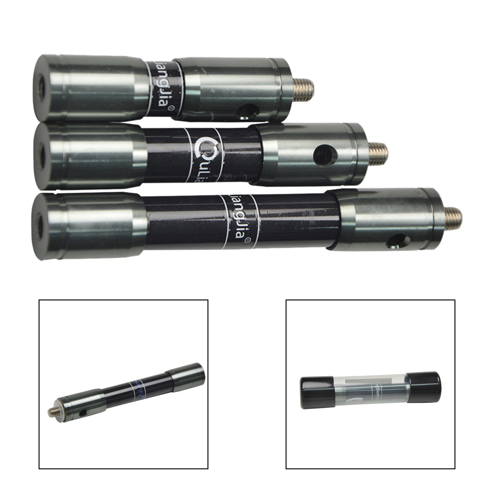 3/4/5"Archery Carbon Stabilizer Bar Bow Balance Rod Short Side Extender