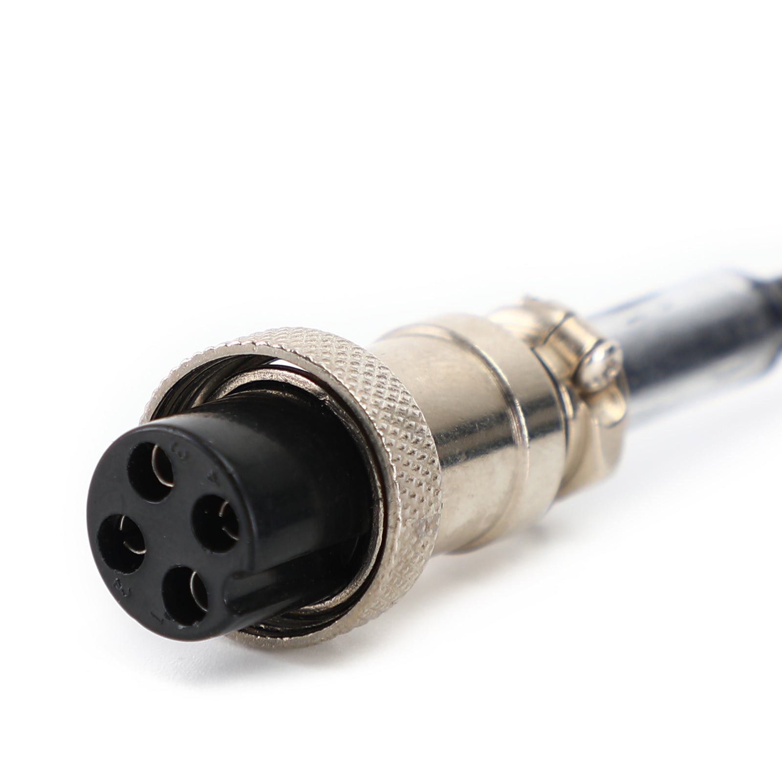Microphone Coiled Replacement Cord Cable 4Pin For Pr550 Pr3100 Car Walkie Talkie