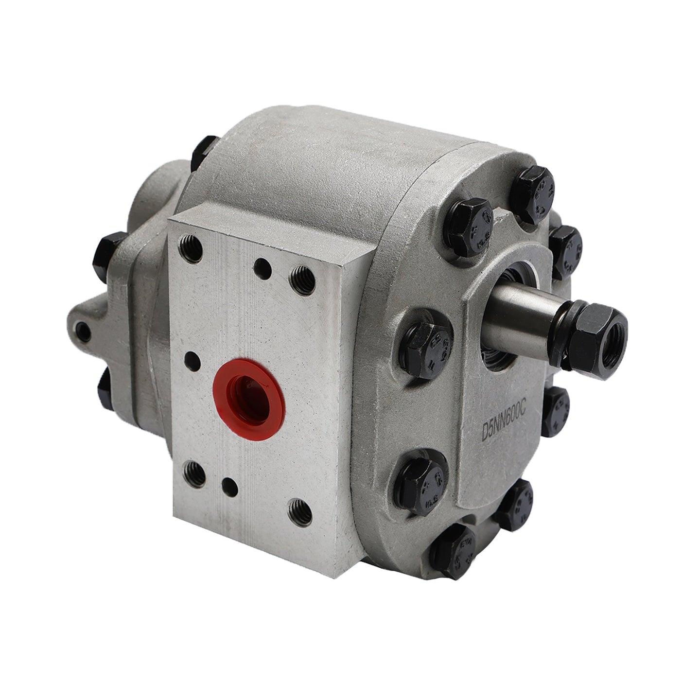 D5NN600C Hydraulic Pump with 1:3 Assist Ratio for Ford 8000, 8700, 9600, 9700 Tractors, Replaces 83903943