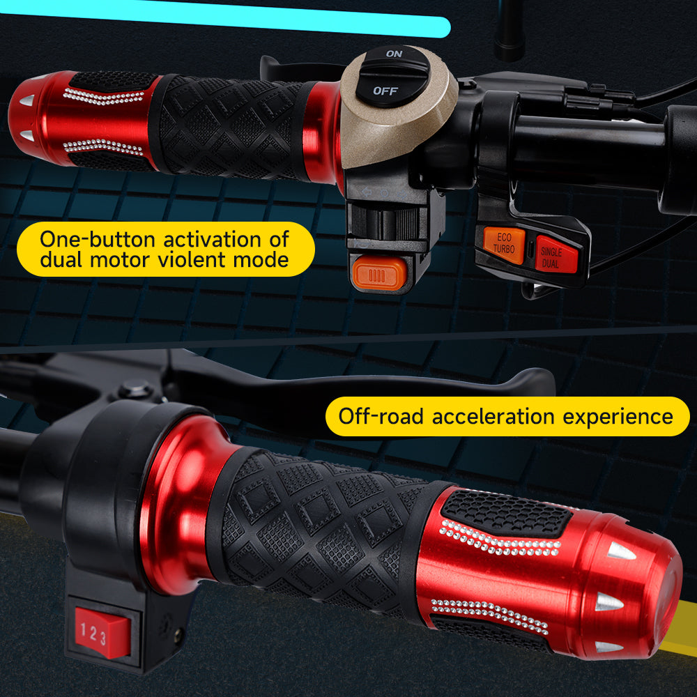 2000W 21ah off-road alloy electric scooter for adult With large display screen