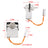 W10464673 Refrigerator Evaporator Fan Motor for Whirl-Pool Replace WPW10464673