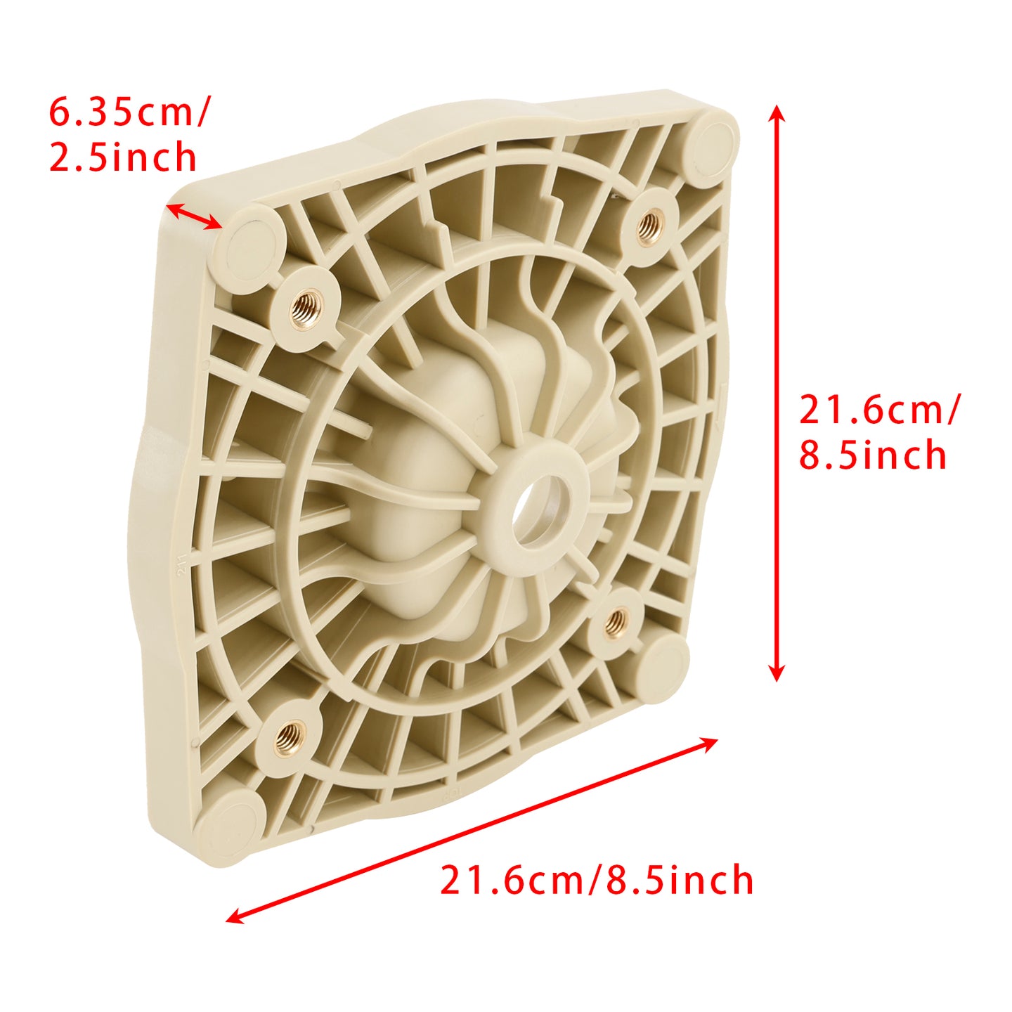 Pentair 356012 Seal Plate Mounting Plate – Replacement Part for SuperFlo Inground Pool Pump