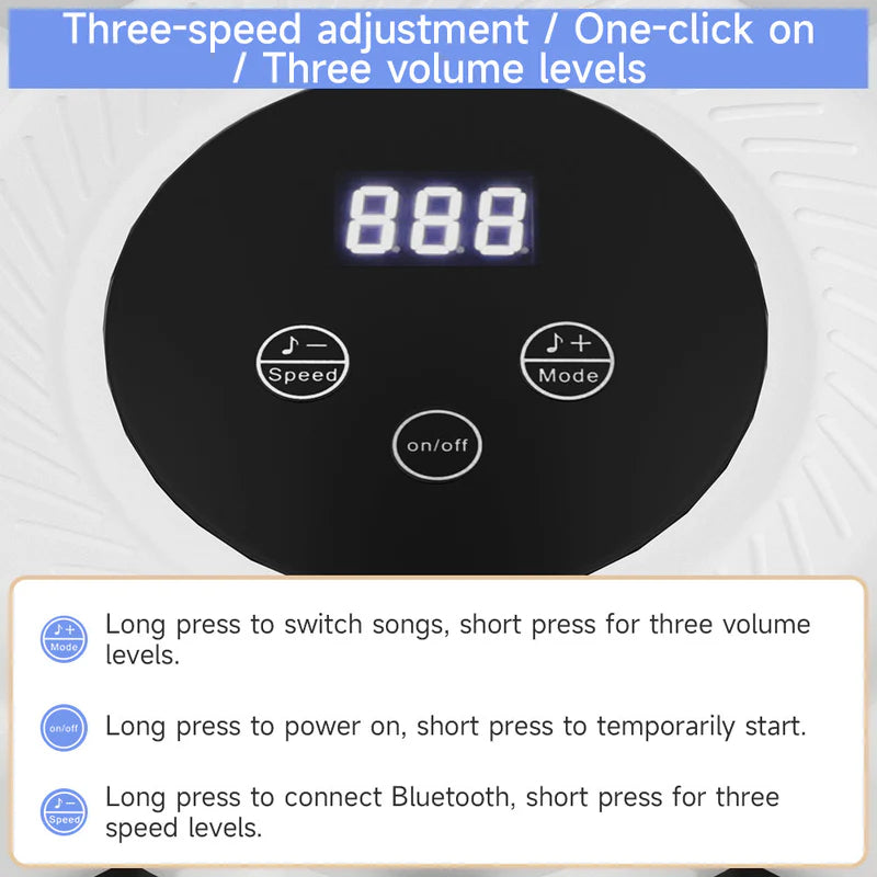 Bluetooth Smart Music Boxing Machine – Wall-Mounted Reflex & Fitness Trainer for Home, Office & Gym