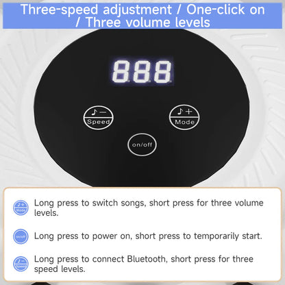 Bluetooth Smart Music Boxing Machine – Wall-Mounted Reflex & Fitness Trainer for Home, Office & Gym