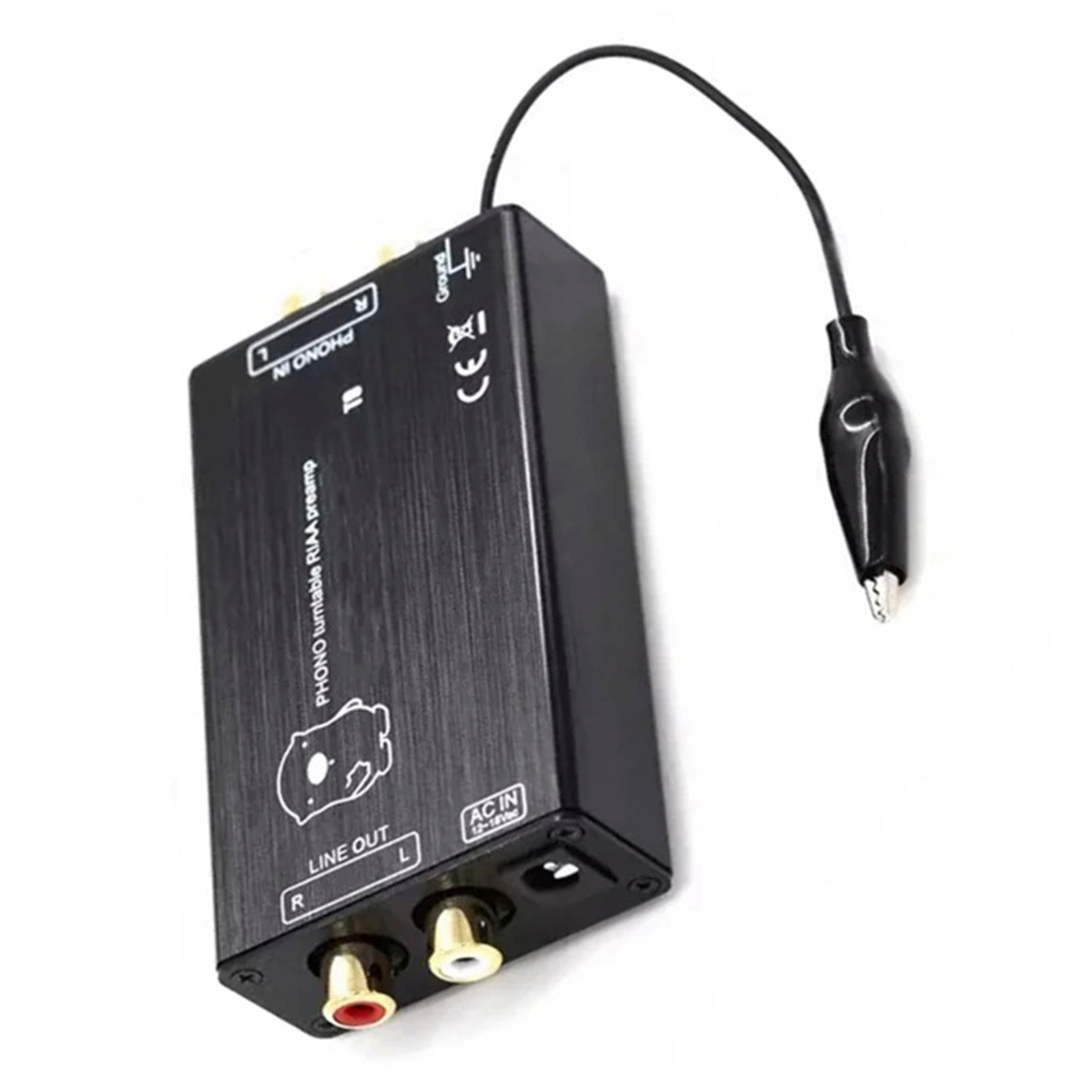T11 Phono Preamp Preamplifier MM Phono Stage Preamp LP Vinyl Record Player