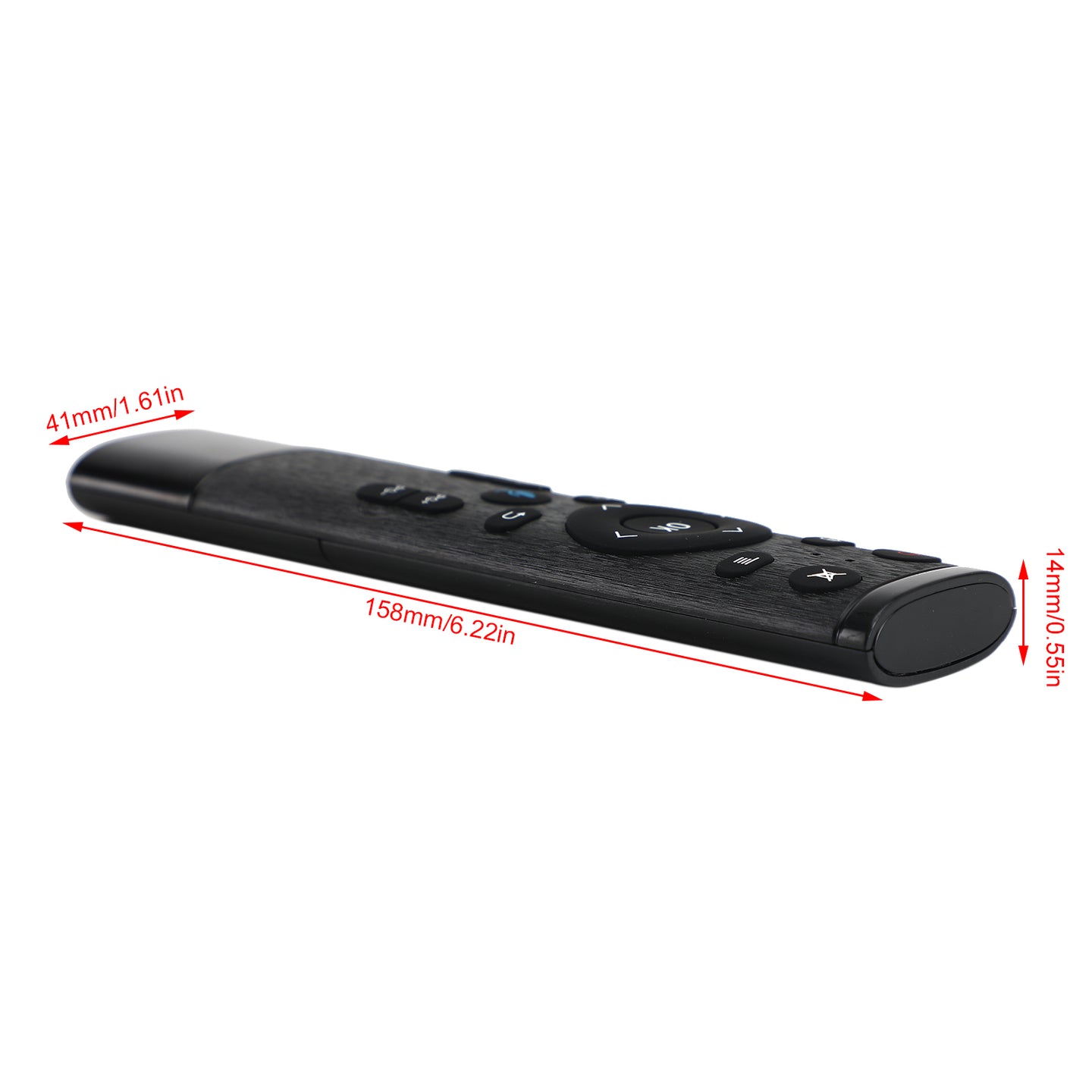 Q5 2.4GHz Air Mouse Voice Remote with 6-Axis Gyro for Android TV Box, Smart TV & PC