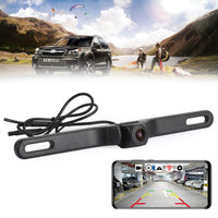 WiFi Wireless Backup Camera for iPhone & Android, 170° Wide Angle HD Night Vision, IP67 Waterproof for Car, Truck, RV