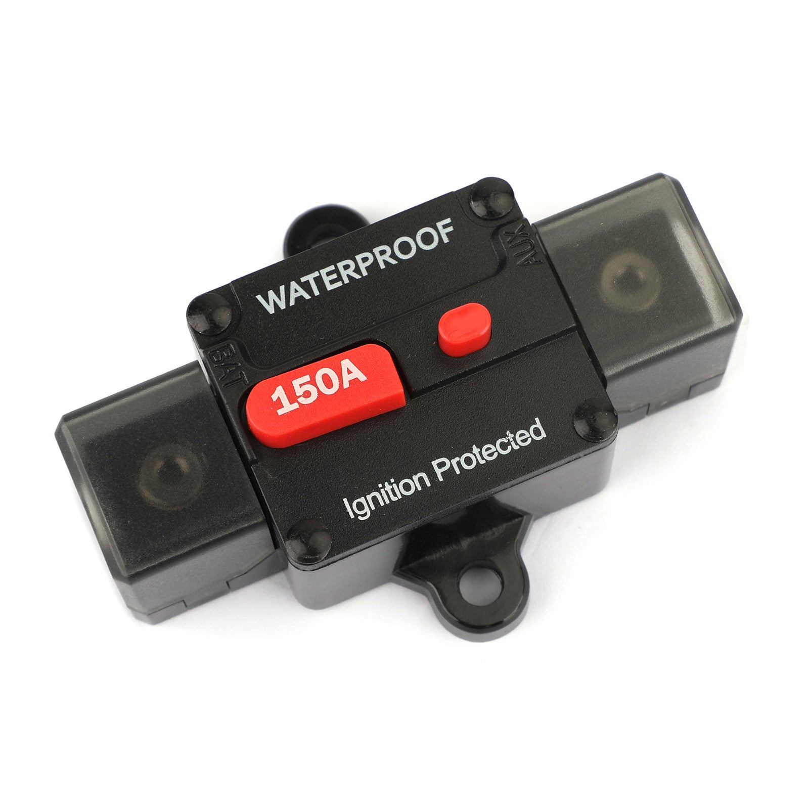 150A Circuit Breaker Ignition Protected Inline Reset Replace Fuse For Car Marine 150A Circuit Breaker Ignition Inline Automatic Reset Fuse For Car Audio Marine 150A AMP Circuit Breaker Ignition Inline Replace Reset Fuse For Car Audio Marine
