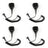 Shoulder Speaker Mic FOR Motorola Radio 2 PIN GP68 CP150 GP88 CP200 PMMN4029A