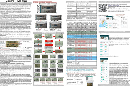 100A MPPT Wind Solar Hybrid Charge Controller, 12V 24V 36V 48V 60V Auto Regulator for Lead-Acid & Lithium Batteries