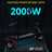 2000W 21ah off-road alloy electric scooter for adult，With large display screen,  Dual drive 12" tires (Copy)