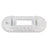 W11545554 Washer Lid Lock Bezel for Whirlpool, Maytag & Kenmore, Replaces AP7018858 (White)