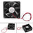 10PCS DC Brushless Cooling PC Computer Fan 12V 8025s 80x80x25mm 0.2A 2 Pin Wire