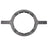 154856 8-1/2inch Black Buttress Thread Closure Kit for Triton Pool & Spa Filter
