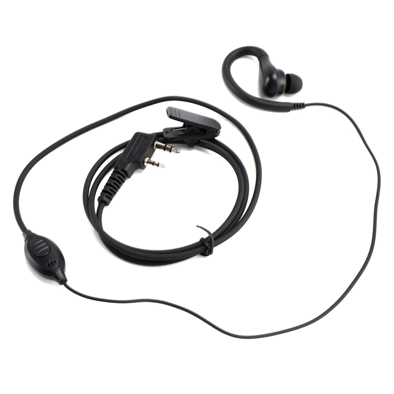 K-030-626 Earhook Headset For TK-208 TK-220 TH-D7 TH-F6 RPU416A KG-UVD1 TG-K4AT