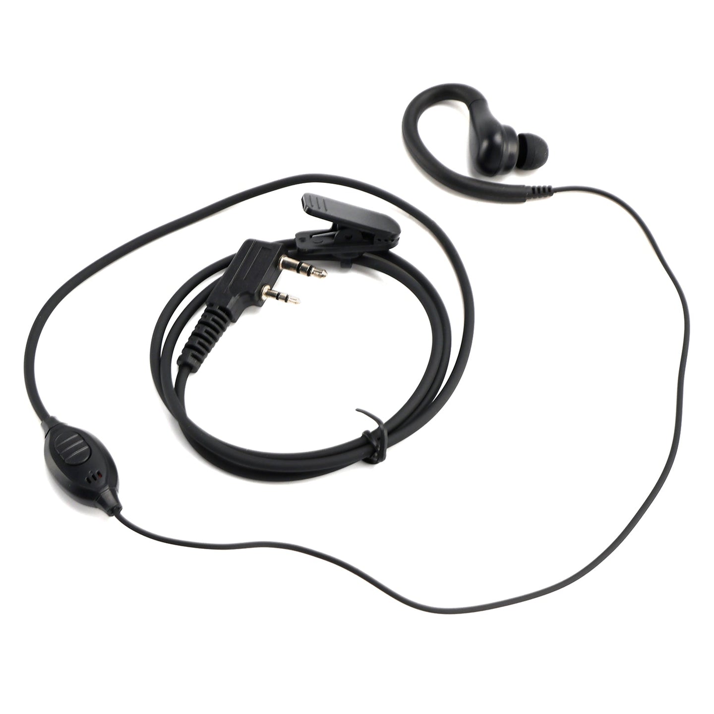 K-030-626 Earhook Headset For TK-208 TK-220 TH-D7 TH-F6 RPU416A KG-UVD1 TG-K4AT