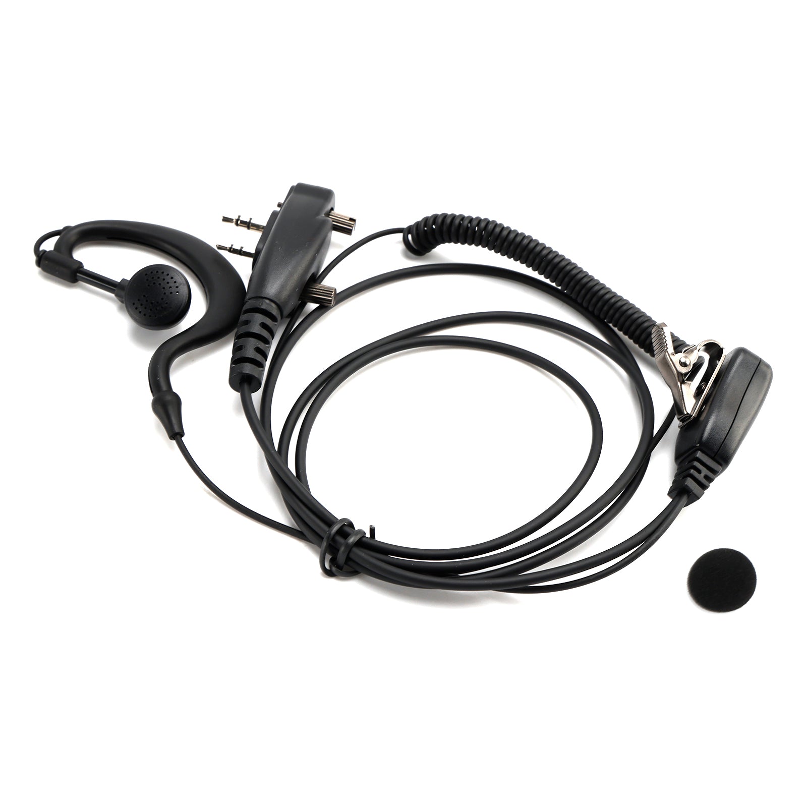 ICOM F1000-011 Curved Earhook Headset For ICOM U86 F4033 V88 U88 G88 T10 Radio